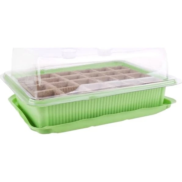 Plantina Mini Drivhus 27x20x11cm med 24 huller