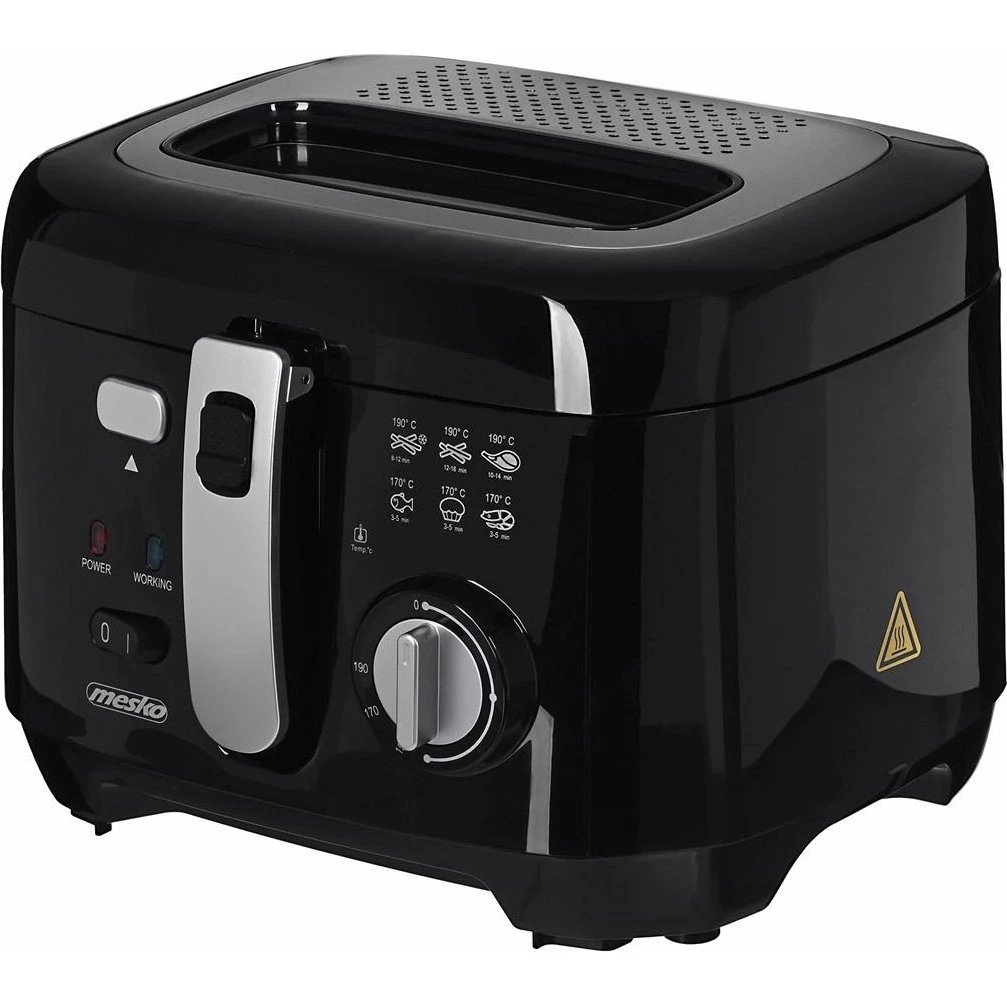 Mesko MS 4908 Frituregryde - 2,5 l, 1800W, Sort