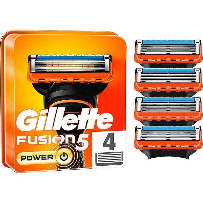 Gillette Fusion Power udskiftningsblade 4 stk.