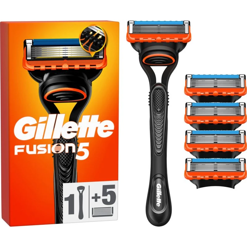Gillette Fusion5 håndtag - 5 blade