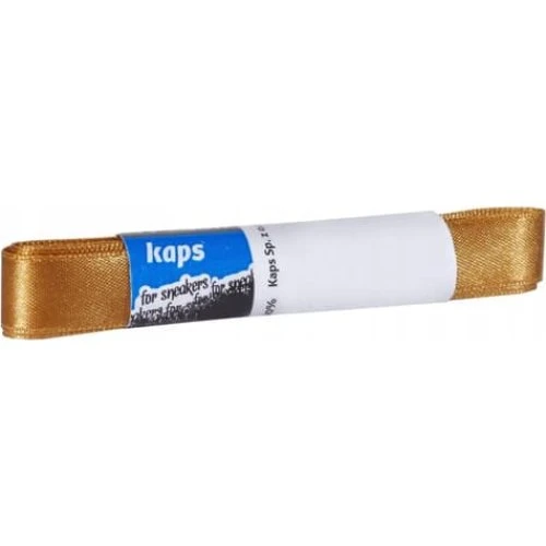 Kaps Satin snørebånd 90 cm - Guld