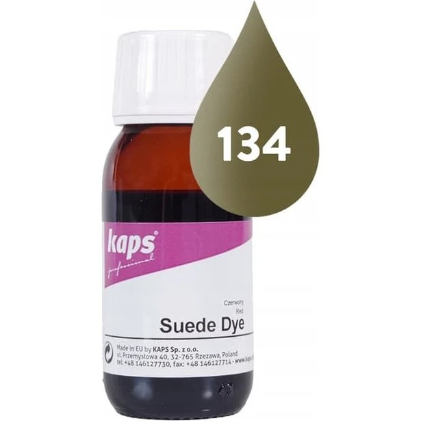 Kaps Suede Dye Oliven 50 ml - Specialistfarve til ruskind og nubuck
