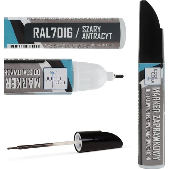 Rolling Steels Touch-up tusch RAL 7016 Antracitgrå 15 ml