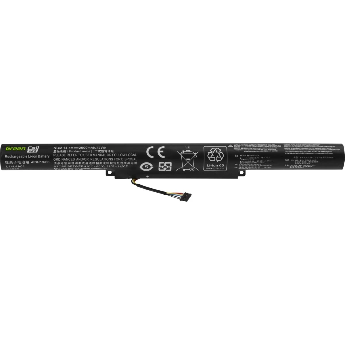 Green Cell PRO L14L4A01 Batteri til Lenovo IdeaPad & Z51-70