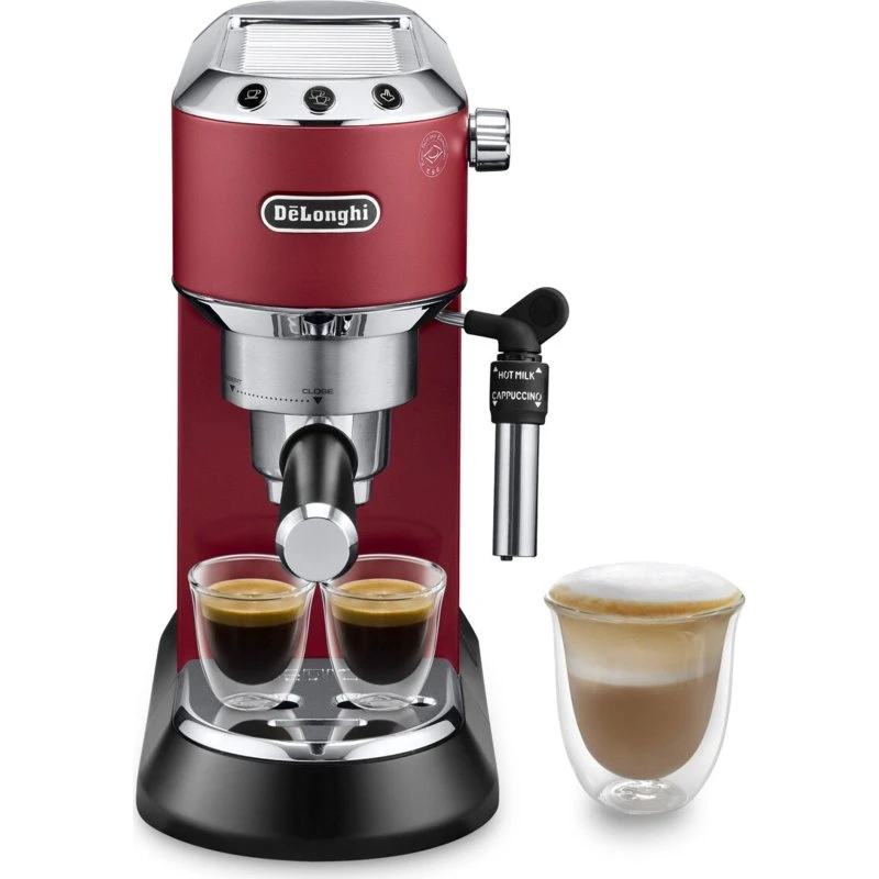 DeLonghi Dedica EC685.R espressomaskine - rød