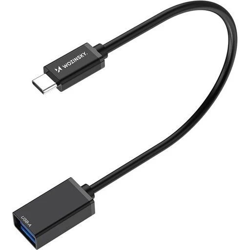 Wozinsky WOTGY1S USB-C til USB-A 3.0 OTG Adapter - Sort