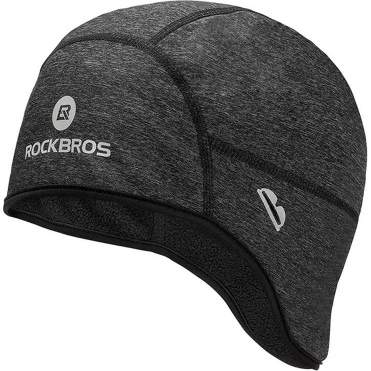 Rockbros Dala Vinterhjelmhue med brilleåbninger - Grå