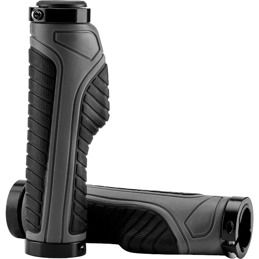 Rockbros BT1802GR Ergonomiske Cykelgreb, 22 mm, Grå