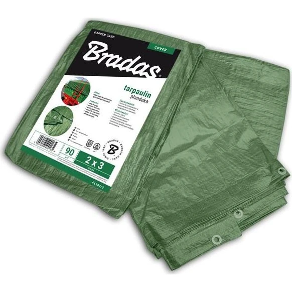 Bradas Presenning PL906/8 - Grøn - 6 x 8 m