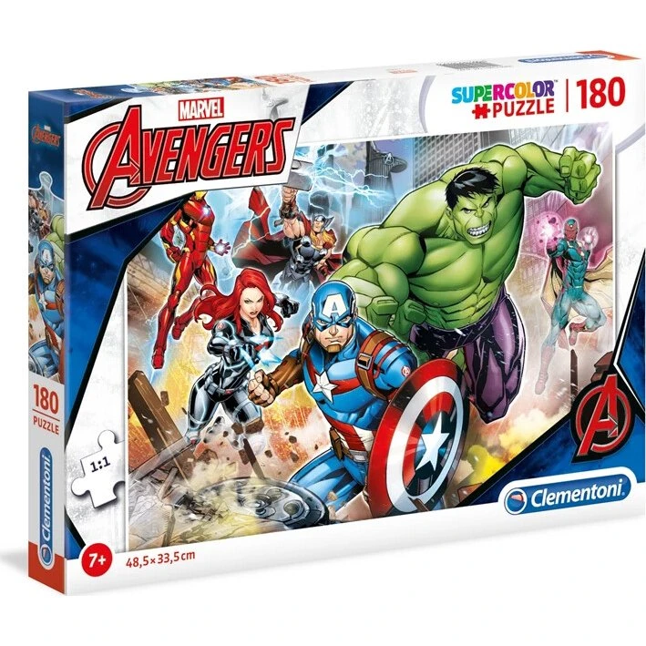 Clementoni Marvel Avengers Puslespil 180 brikker