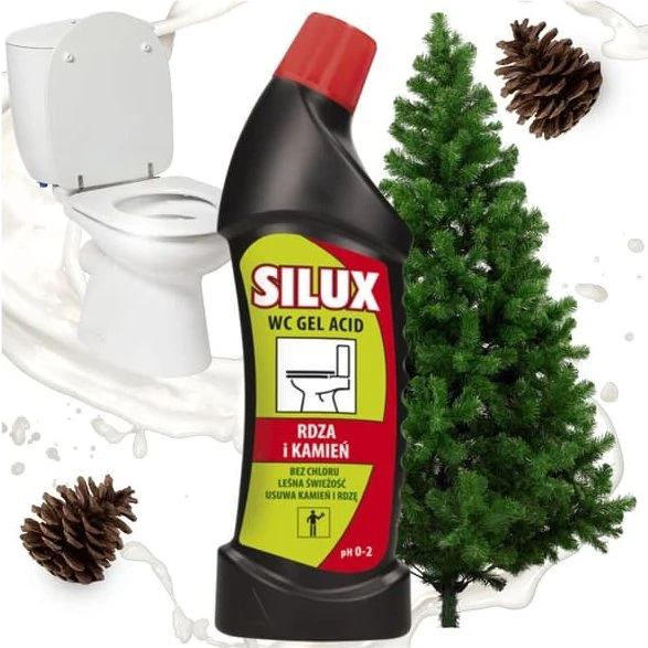 Silux WC Gel Syre 750 ml