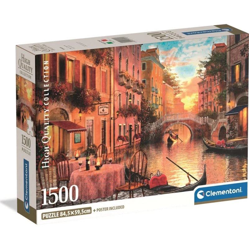 Clementoni Venezia 1500 brikker - High Quality