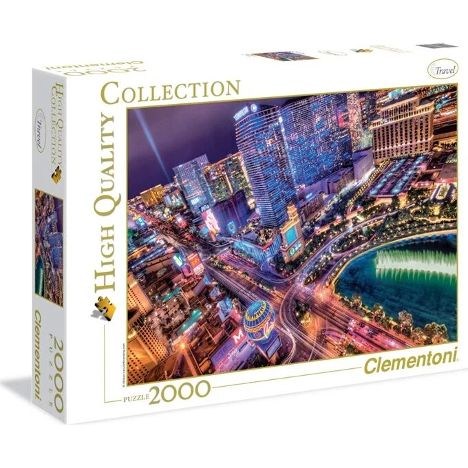 Clementoni Las Vegas 2000 brikker – High Quality