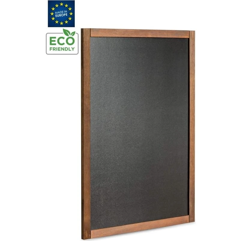 Kridttavle 60x87 cm med HDF-overflade