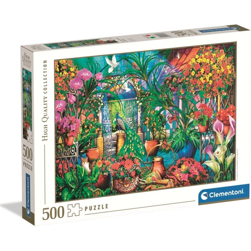 Clementoni puslespil The Greenhouse Caretakers – 500 brikker