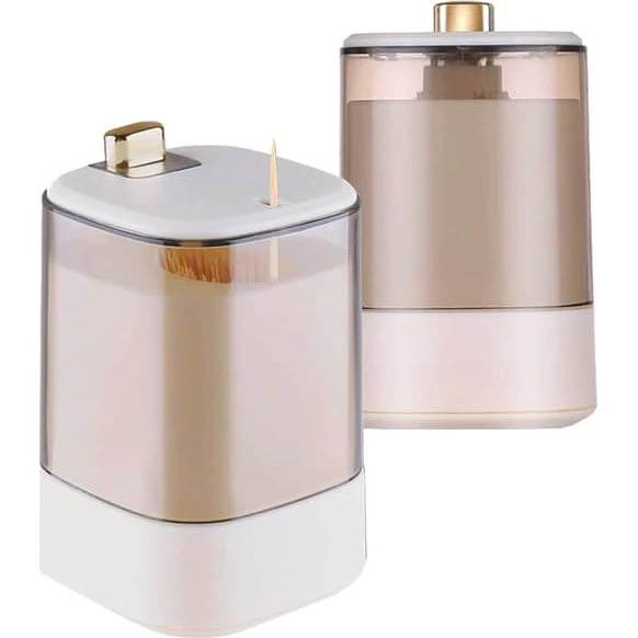 Tandstikkerholder med automatisk dispenser
