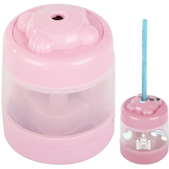 Elektrisk Blyantspidser - Genopladelig - Pink