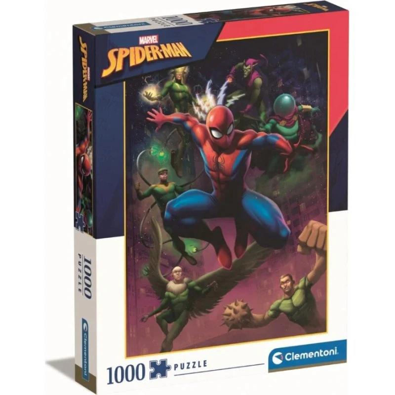 Clementoni Marvel Spider-Man 1000 brikker (70x50 cm)