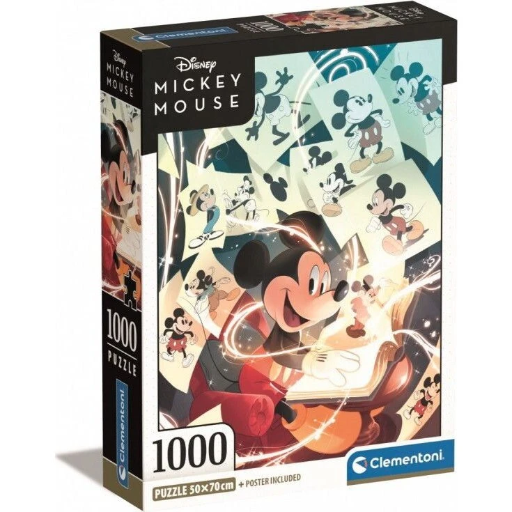 Clementoni Mickey Mouse 1000 brikker puslespil