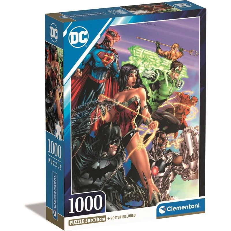 Clementoni DC Comics Justice League Batman – 1000 brikker