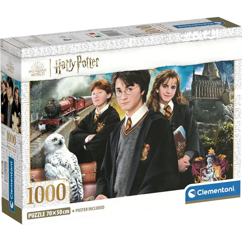 Harry Potter Puslespil 1000 brikker - Clementoni