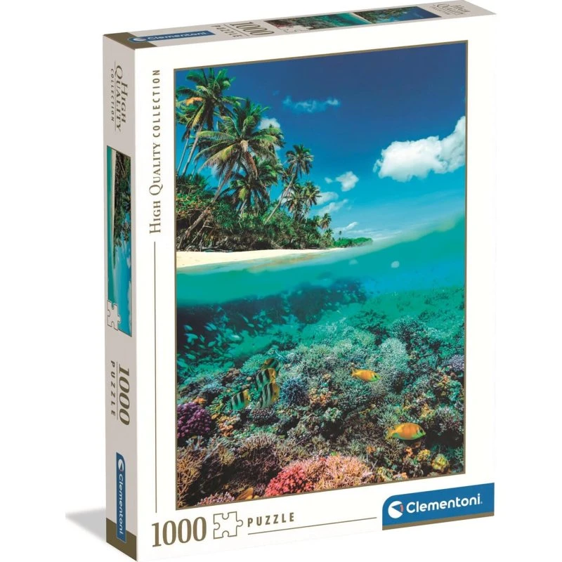Clementoni Sommerparadis 1000 brikker - HQ puslespil