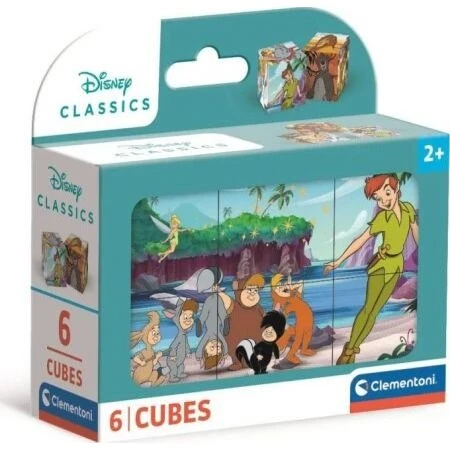 Clementoni Disney Classics 6-kubes puslespil