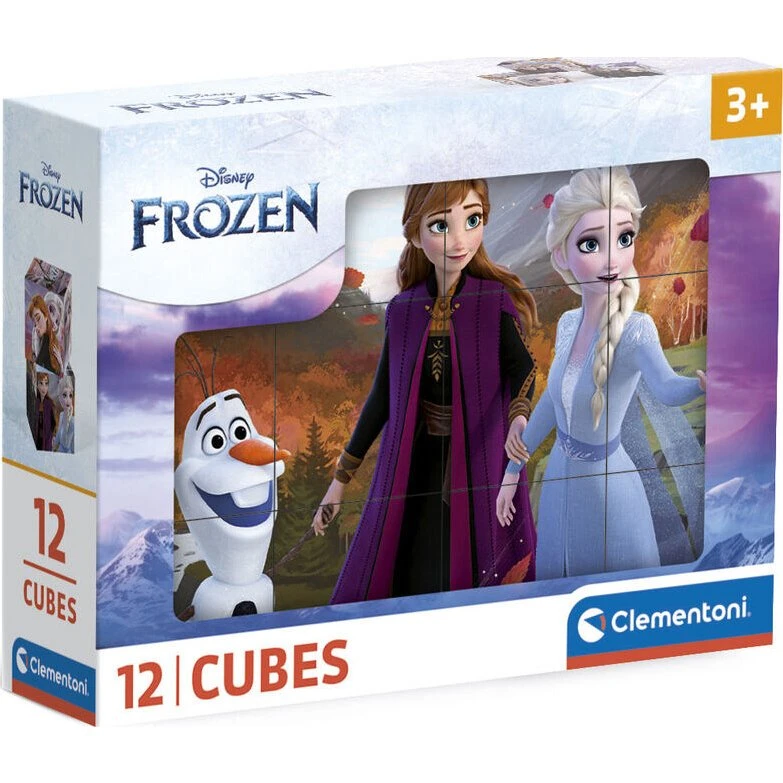 Clementoni Frozen 12-blok puslespil
