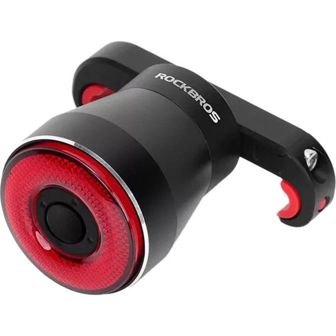 Rockbros TL907Q50 Cykellygte med intelligent stød-sensor