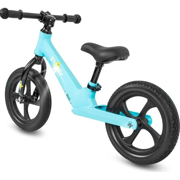 Starky Balancecykel 12" Turkis - Letvægt Magnesiumstel