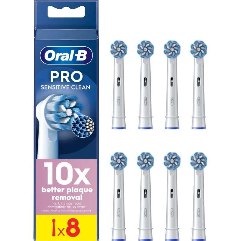 Oral-B Sensitive Clean & Care - 8 børstehoveder