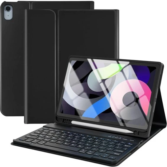 Etui og Bluetooth-tastatur til Apple iPad Air 11 (2024) & Air 4/5