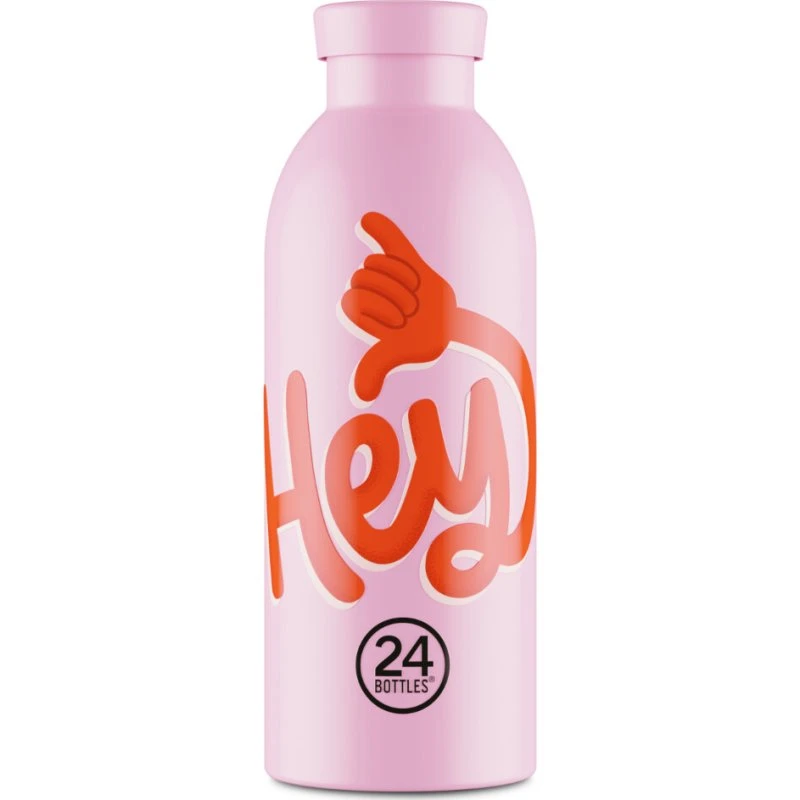 24Bottles Clima Hey! Pink 500 ml - Termoflaske