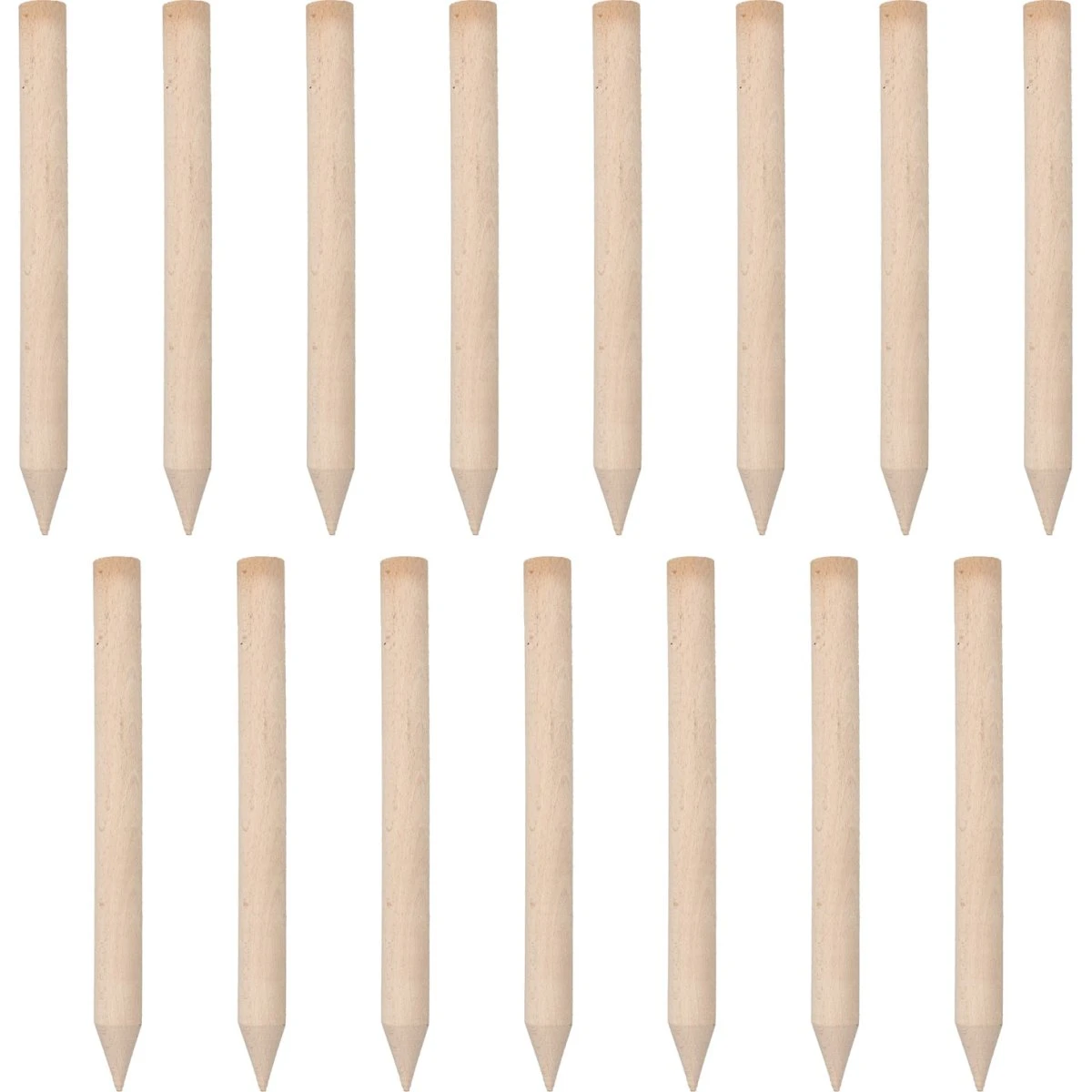 KOTARBAU® Geodetiske træpakker til planter, 30 cm, 15 stk.