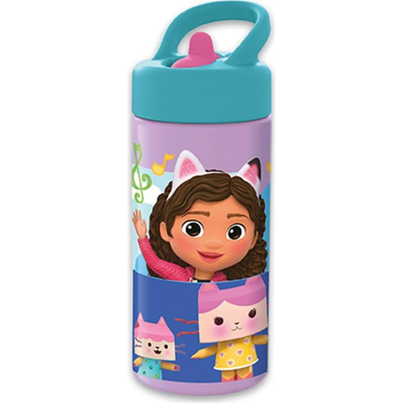 Gabby's Dollhouse drikkedunk 410 ml – pink, spildsikker