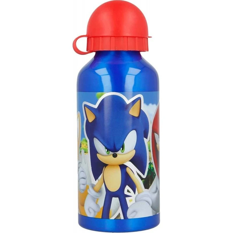 Sonic aluflaske 400 ml - Drikkedunk til børn
