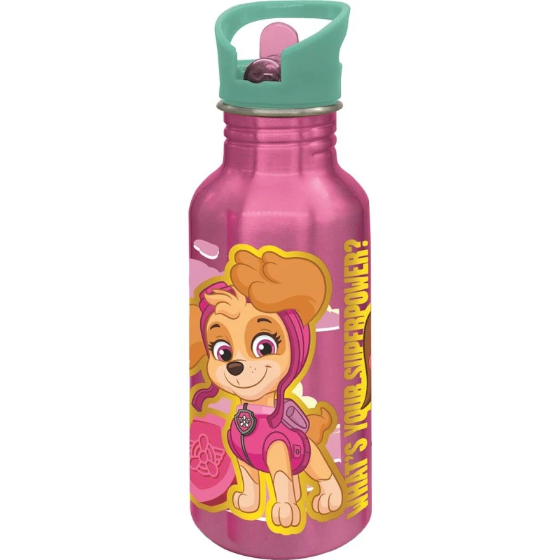 Paw Girl Alu Drikkedunk med Sugerør 545 ml