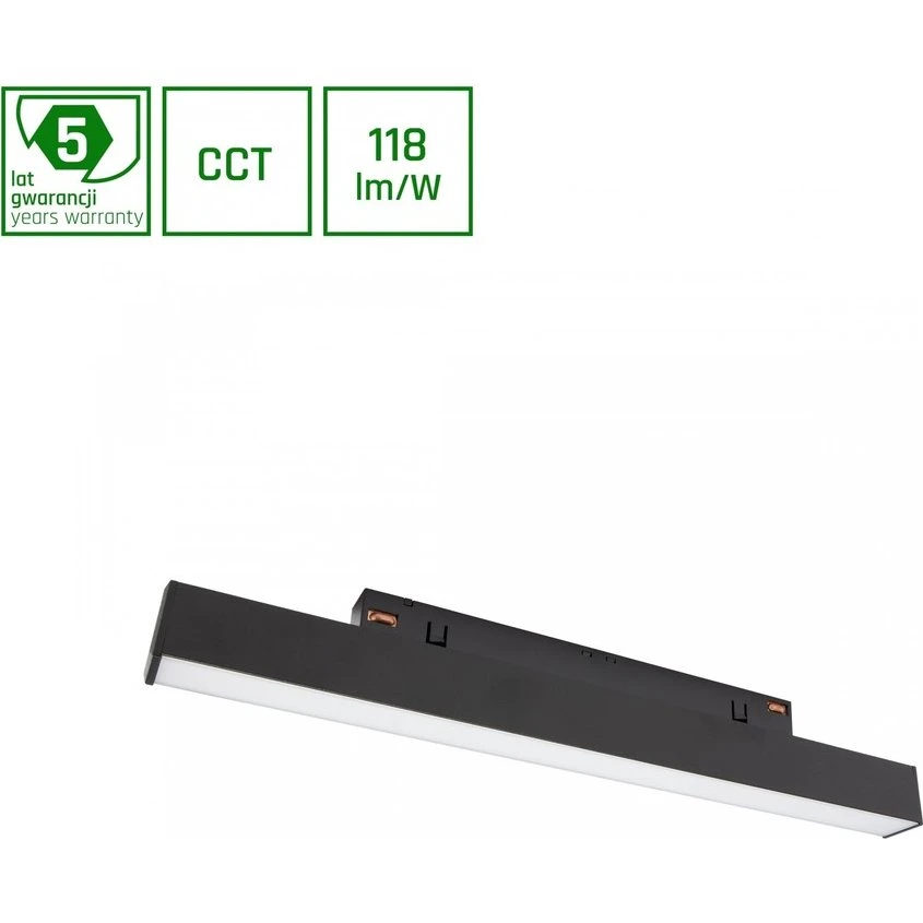 System Shift Line S 8W CCT LED-skinnelys, 48V