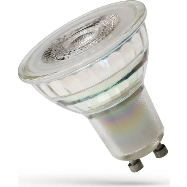 Spectrum GU10 4,5W LED-pære - Kold hvid - 45° spredning