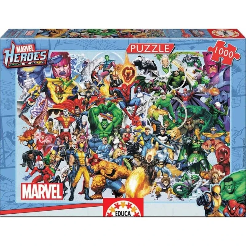 Educa Marvel Puslespil – Superhelte 1000 brikker