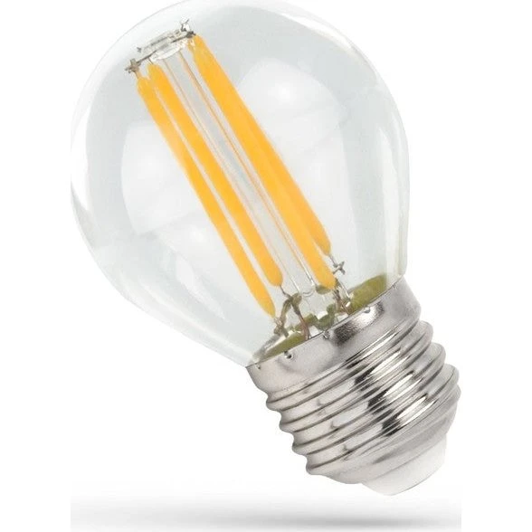 Spectrum 4W LED kronepære G45 E27 - 1800K Varm Hvid