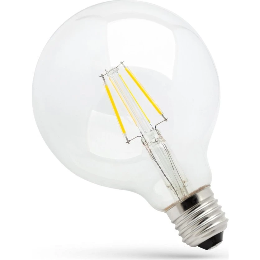 Spectrum 8.5W E27 LED Globepære - Dæmpbar, Varm hvid