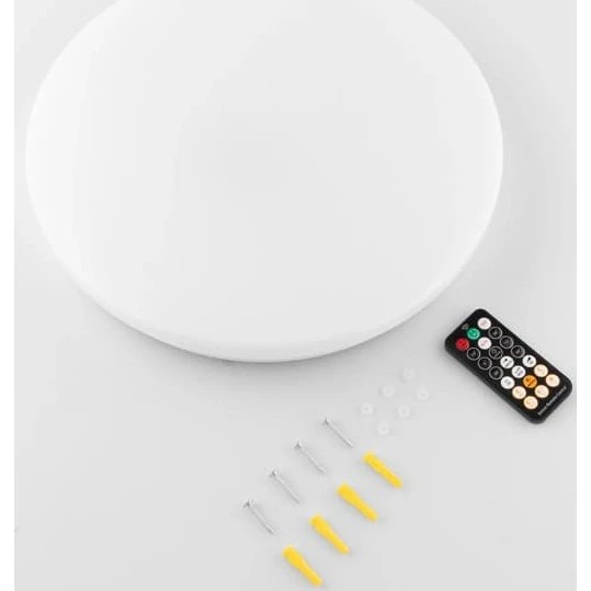 LED Loftlampe 24W 4000K 2500lm Rund med Bevægelsessensor