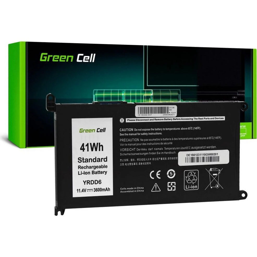 Green Cell YRDD6 1VX1H Batteri til Dell Vostro 5490 5590 5481