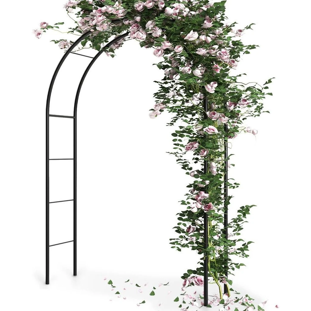 Havepergola metallic 145x235 cm - Mørkegrøn