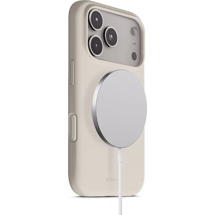 CRONG Color Cover Magnetic MagSafe til iPhone 17 Pro - Stone Beige
