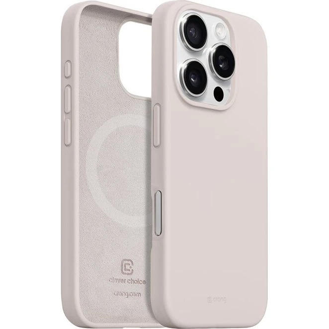Crong Color Cover til iPhone 16 Pro Max (MagSafe) - Pink