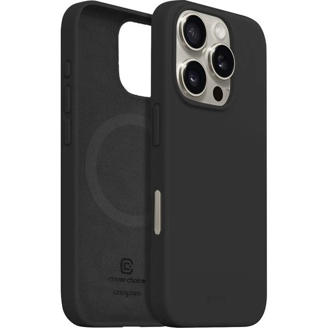 Crong Color Cover MagSafe til iPhone 16 Pro Max - Sort