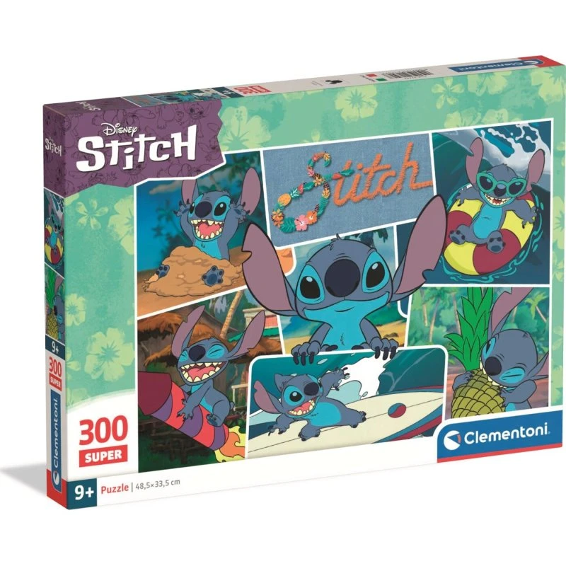 Clementoni Disney Stitch 300 brikker – Super Puzzle