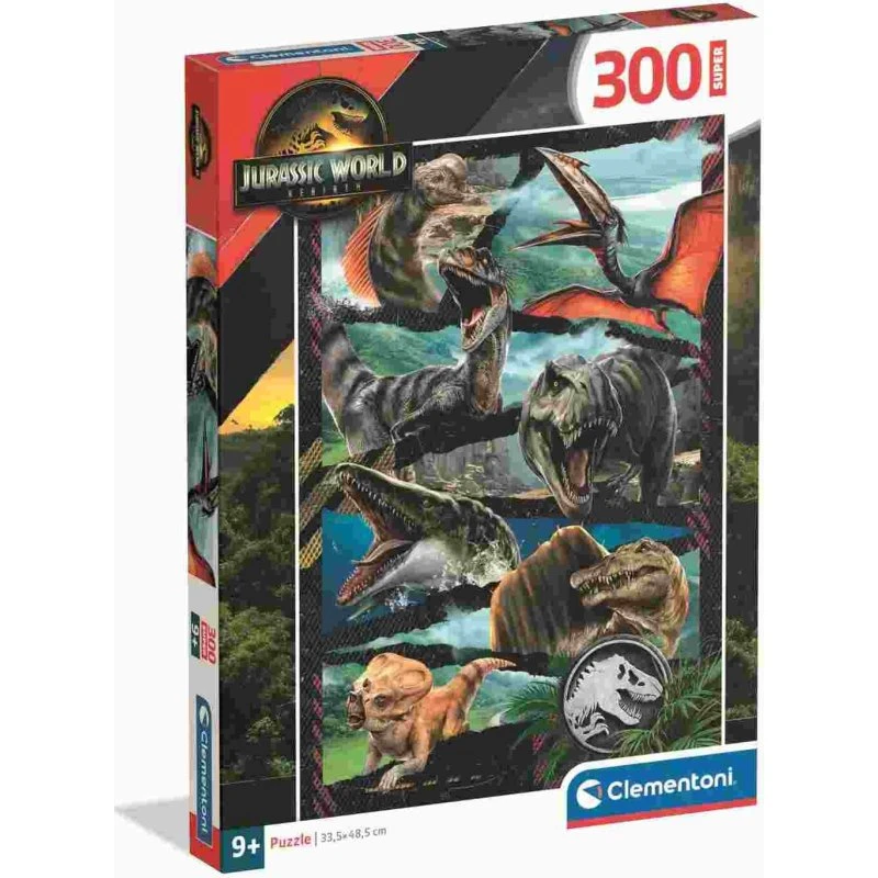 Clementoni Jurassic World 300 brikker puslespil (9+)